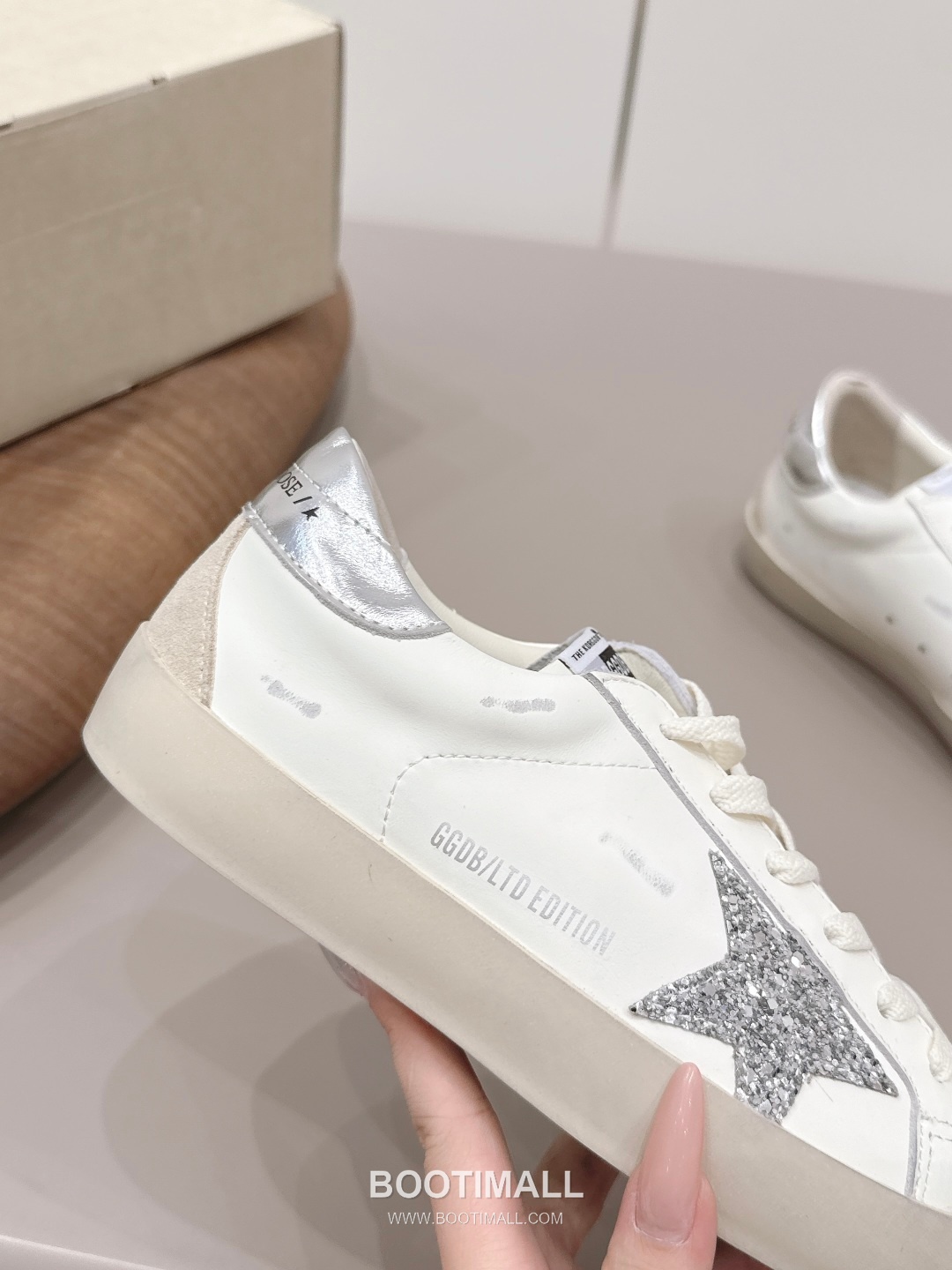 Golden Goose Space Star Leather Distressed Chunky Sneakers 골든구스 스페이스 스타 레더 디스트레스드 청키 스니커즈 8