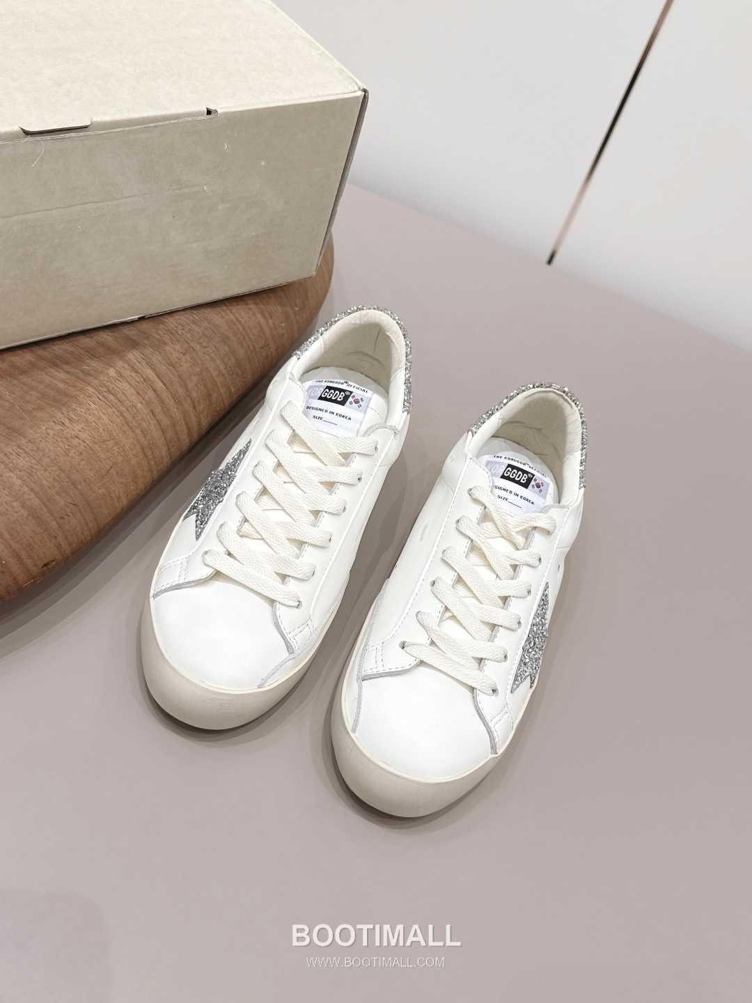 Golden Goose Space Star Leather Distressed Chunky Sneakers 골든구스 스페이스 스타 레더 디스트레스드 청키 스니커즈 1