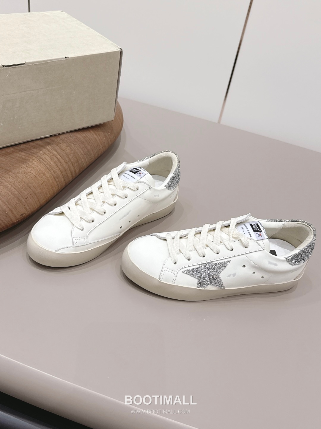 Golden Goose Space Star Leather Distressed Chunky Sneakers 골든구스 스페이스 스타 레더 디스트레스드 청키 스니커즈 2