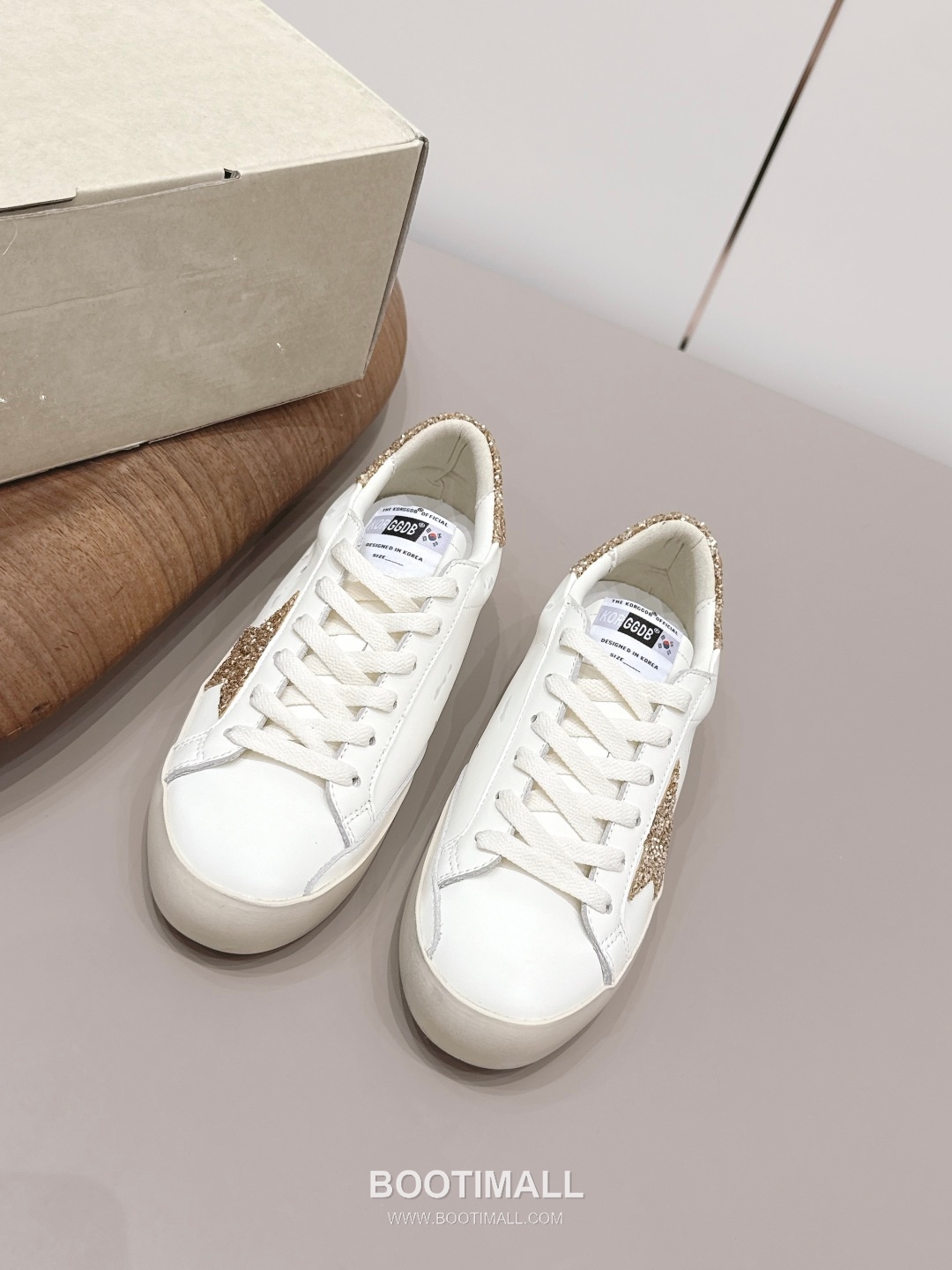 Golden Goose Space Star Leather Distressed Chunky Sneakers 골든구스 스페이스 스타 레더 디스트레스드 청키 스니커즈 1