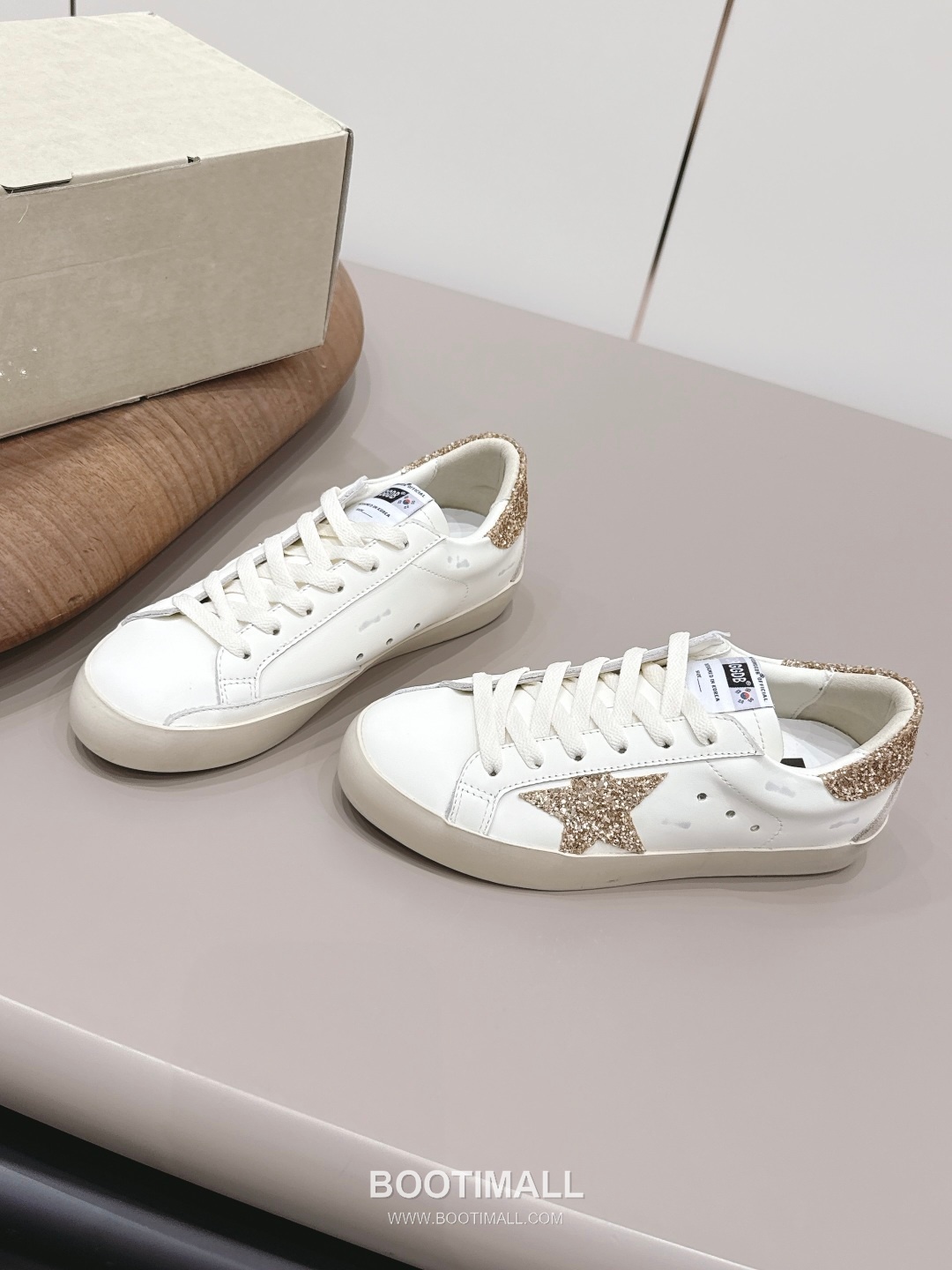 Golden Goose Space Star Leather Distressed Chunky Sneakers 골든구스 스페이스 스타 레더 디스트레스드 청키 스니커즈 2