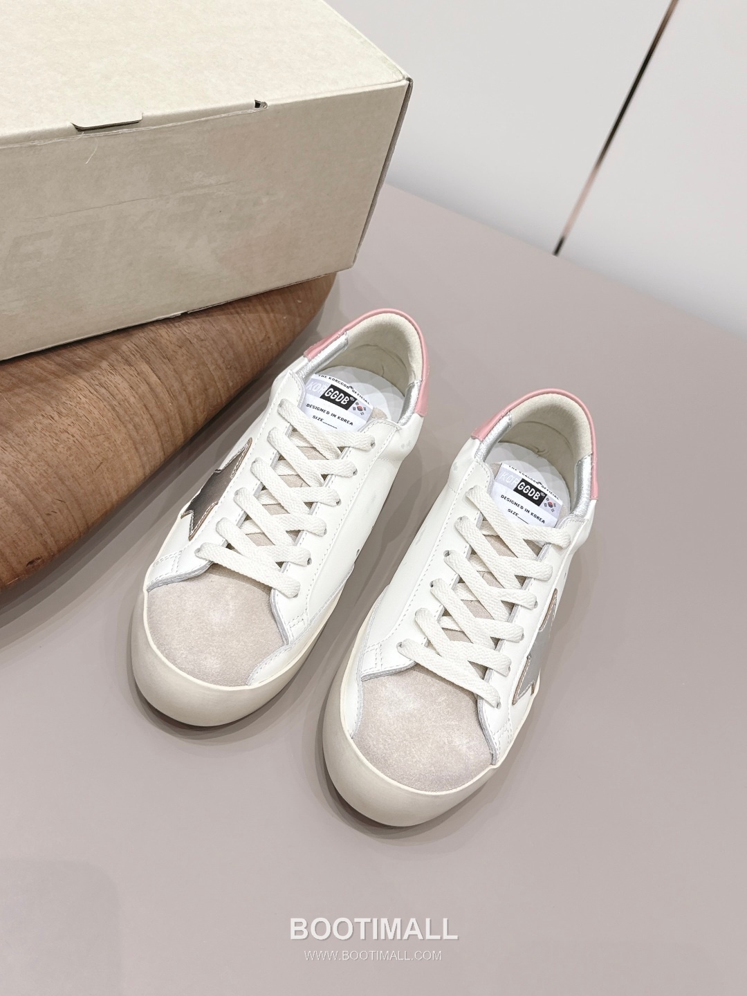 Golden Goose Space Star Leather Distressed Chunky Sneakers 골든구스 스페이스 스타 레더 디스트레스드 청키 스니커즈 1