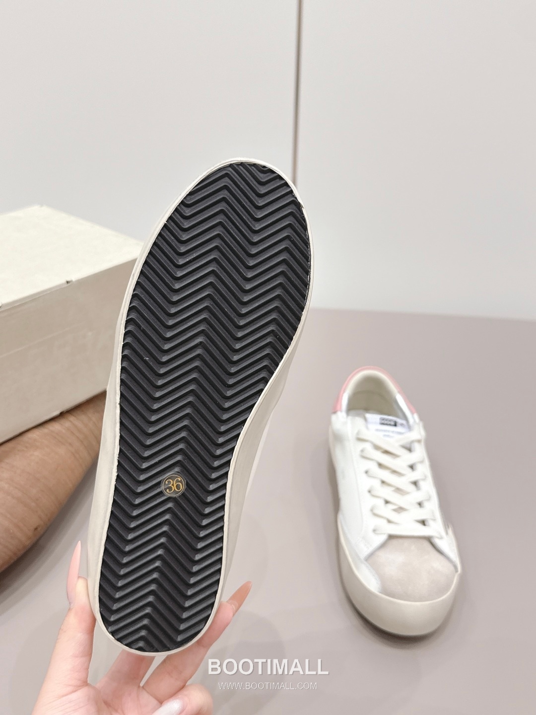 Golden Goose Space Star Leather Distressed Chunky Sneakers 골든구스 스페이스 스타 레더 디스트레스드 청키 스니커즈 9