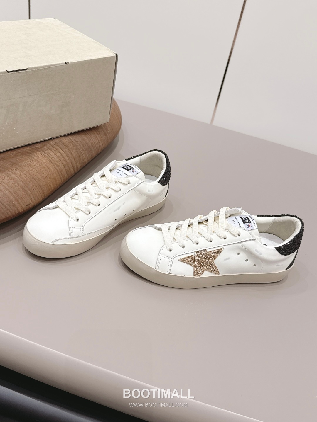 Golden Goose Space Star Leather Distressed Chunky Sneakers 골든구스 스페이스 스타 레더 디스트레스드 청키 스니커즈 2