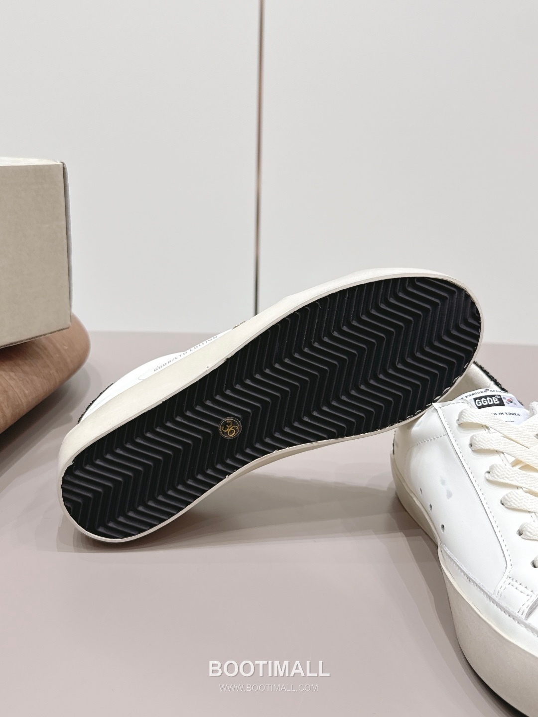 Golden Goose Space Star Leather Distressed Chunky Sneakers 골든구스 스페이스 스타 레더 디스트레스드 청키 스니커즈 9