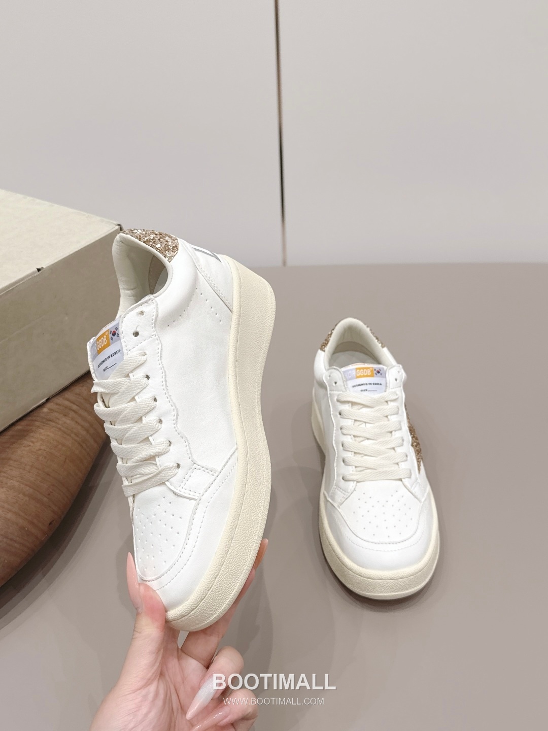 Golden Goose Space Star Leather Color Block Distressed Sneakers 골든구스 스페이스 스타 레더 컬러블록 디스트레스드 스니커즈 4