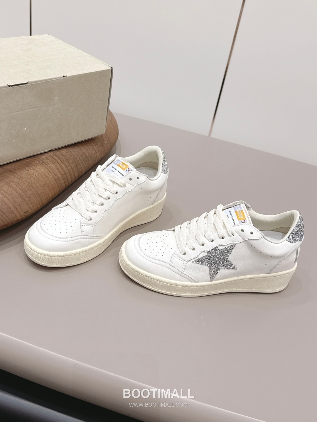 Golden Goose Space Star Leather Color Block Distressed Sneakers 골든구스 스페이스 스타 레더 컬러블록 디스트레스드 스니커즈 2