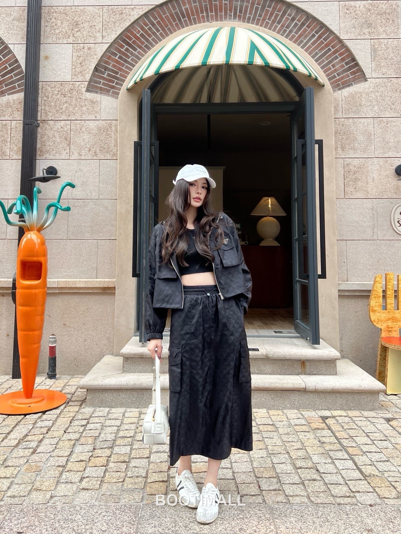 Prada SS26 Re-Nylon Hooded Jacket & Skirt Set 프라다 리나일론 후드 재킷 앤 스커트 세트 1