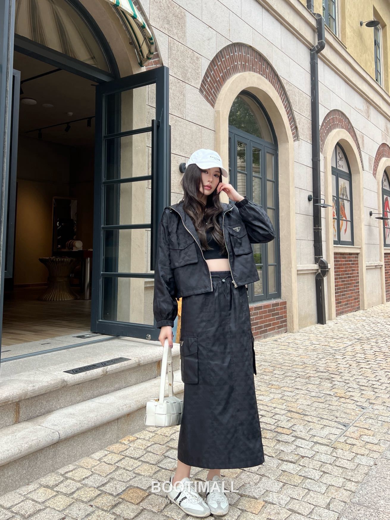 Prada SS26 Re-Nylon Hooded Jacket & Skirt Set 프라다 리나일론 후드 재킷 앤 스커트 세트 3