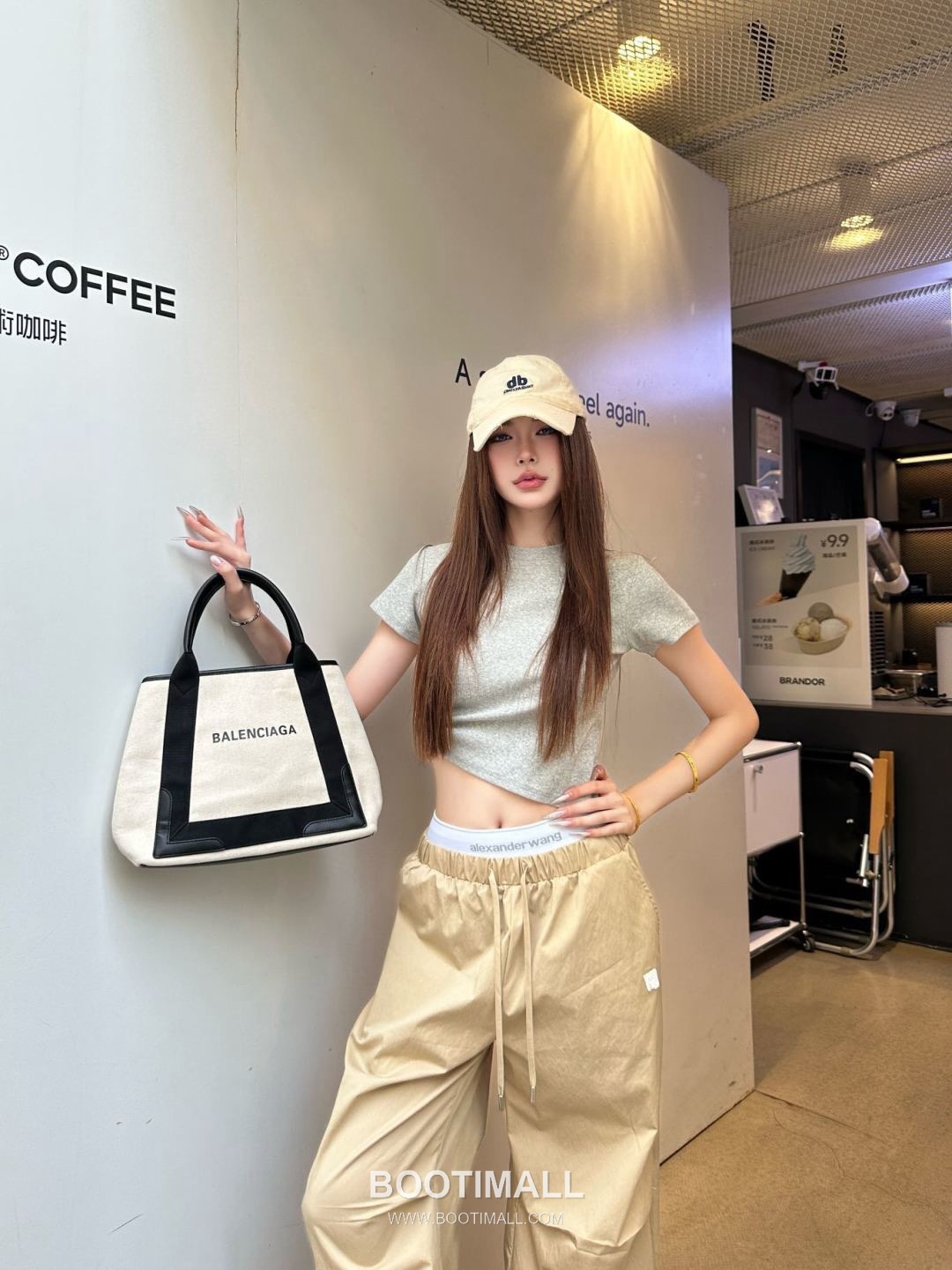 Alexander Wang SS26 Logo Tape Cargo Drawstring Pants 알렉산더왕 로고 테이프 카고 드로우스트링 팬츠 7