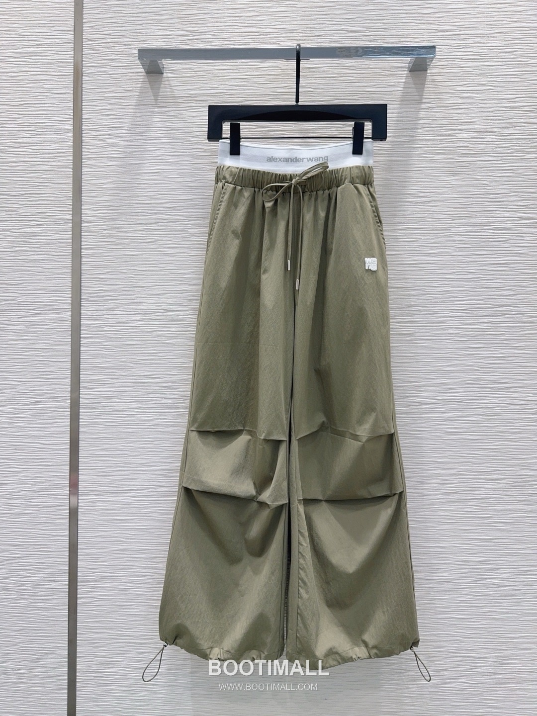 Alexander Wang SS26 Logo Tape Cargo Drawstring Pants 알렉산더왕 로고 테이프 카고 드로우스트링 팬츠 10