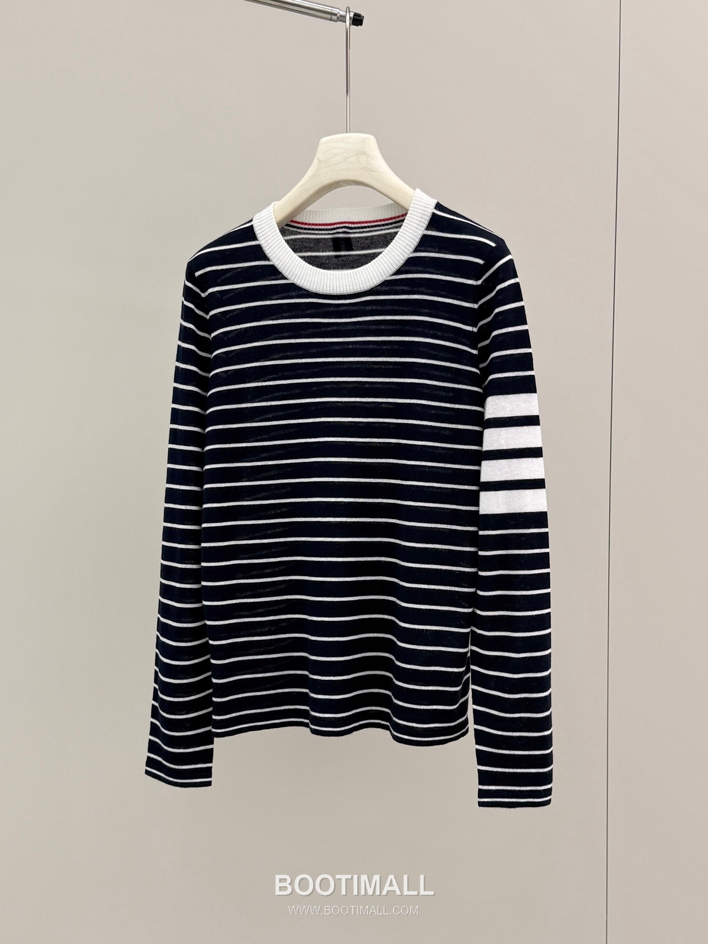Thom Browne SS26 Four-Bar Stripe Wool Knit Sweater 톰브라운 사선 스트라이프 울 니트 스웨터 8