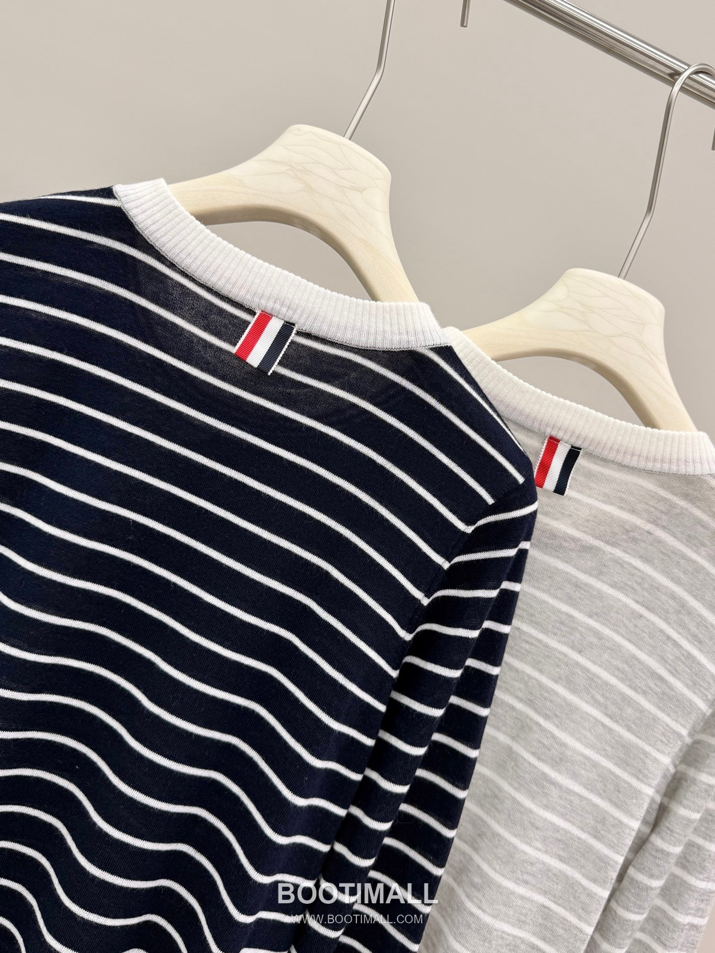 Thom Browne SS26 Four-Bar Stripe Wool Knit Sweater 톰브라운 사선 스트라이프 울 니트 스웨터 11