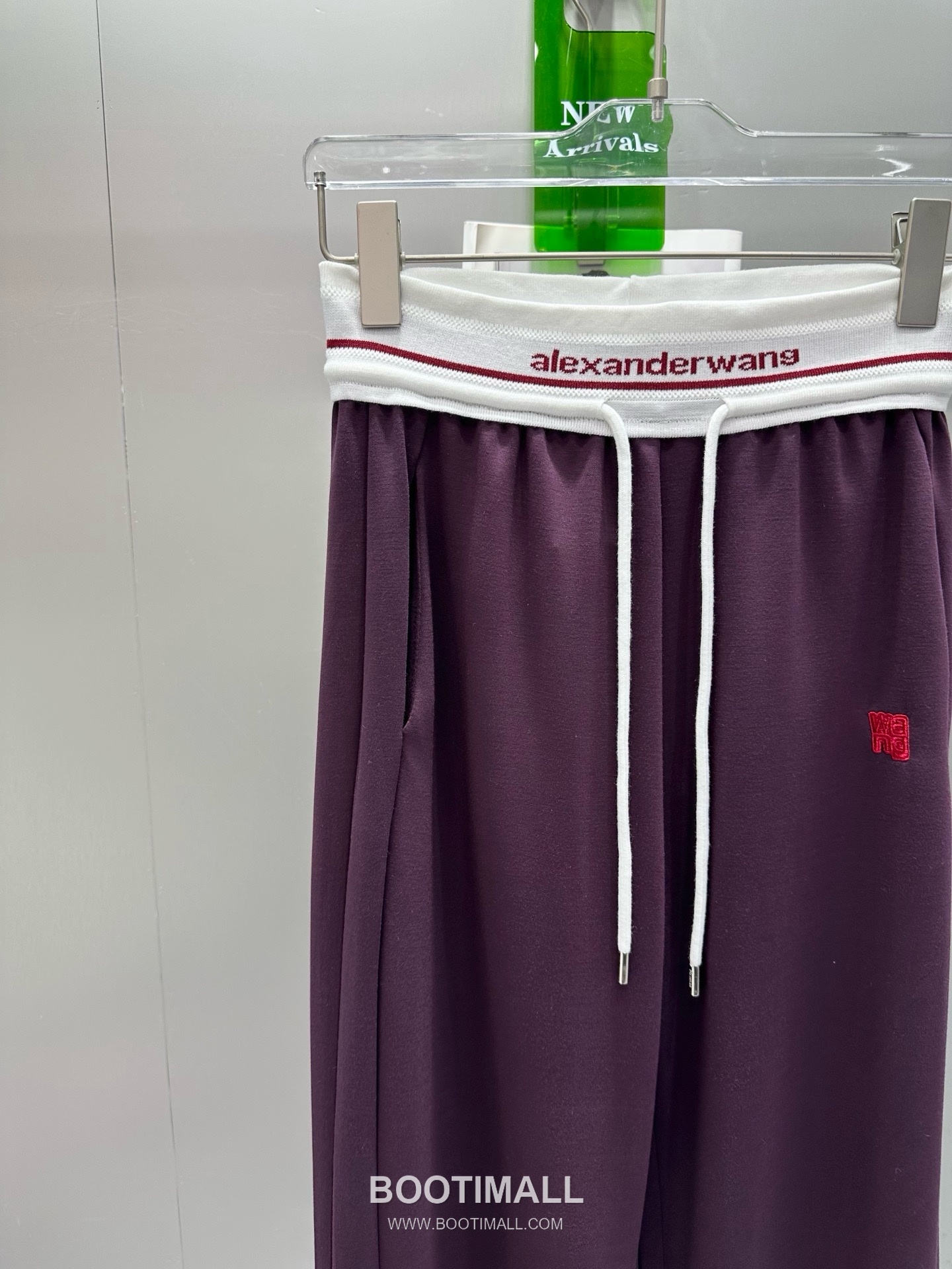 Alexander Wang SS26 Logo Tape High Waist Wide Leg Pants 알렉산더왕 로고 테이프 하이웨이스트 와이드 레그 팬츠 13