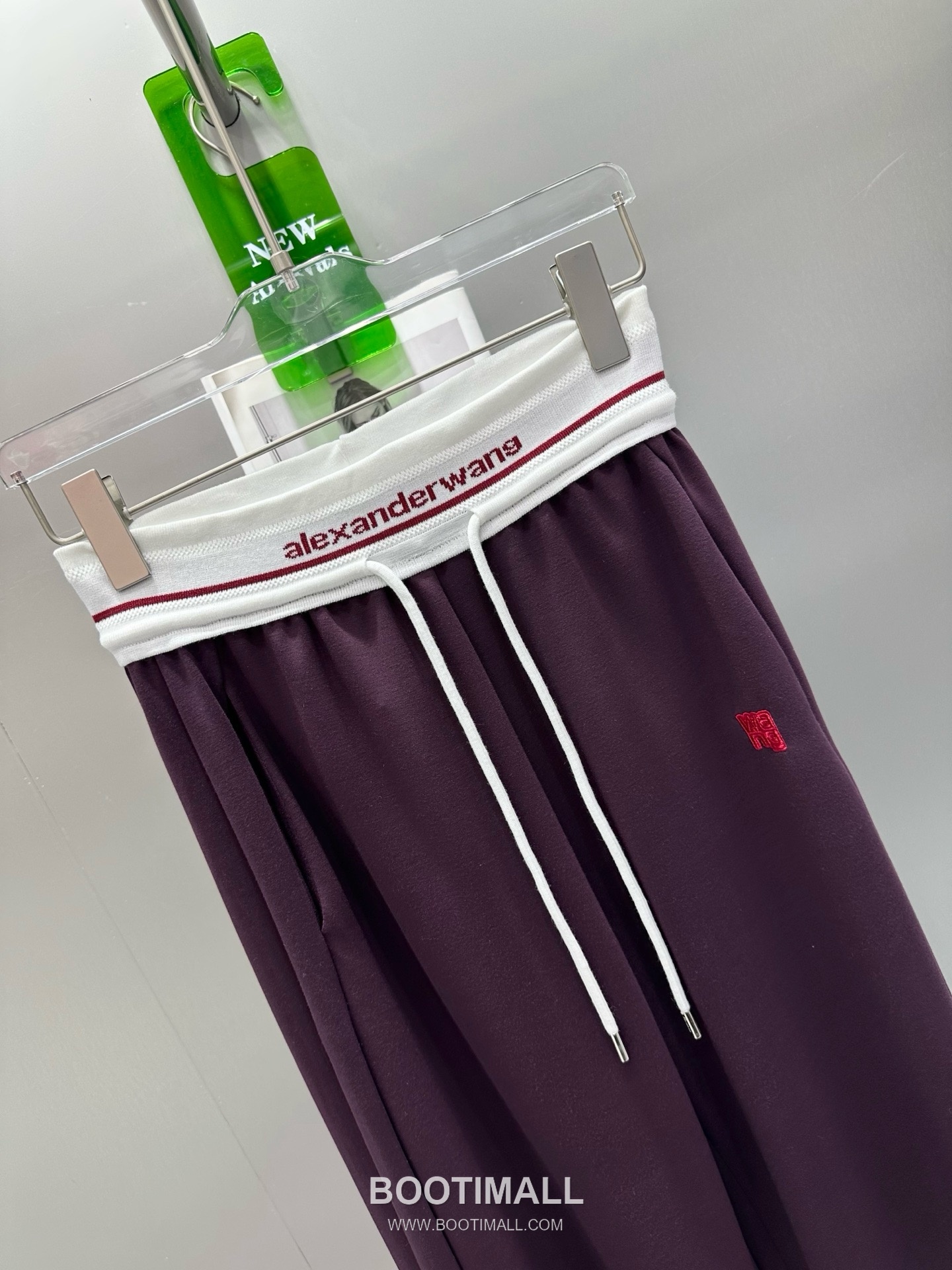 Alexander Wang SS26 Logo Tape High Waist Wide Leg Pants 알렉산더왕 로고 테이프 하이웨이스트 와이드 레그 팬츠 14