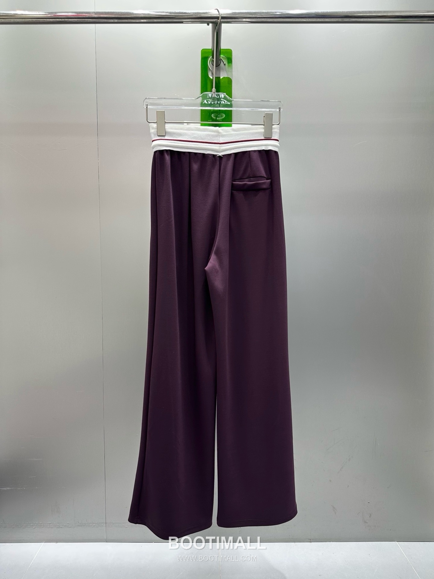 Alexander Wang SS26 Logo Tape High Waist Wide Leg Pants 알렉산더왕 로고 테이프 하이웨이스트 와이드 레그 팬츠 18