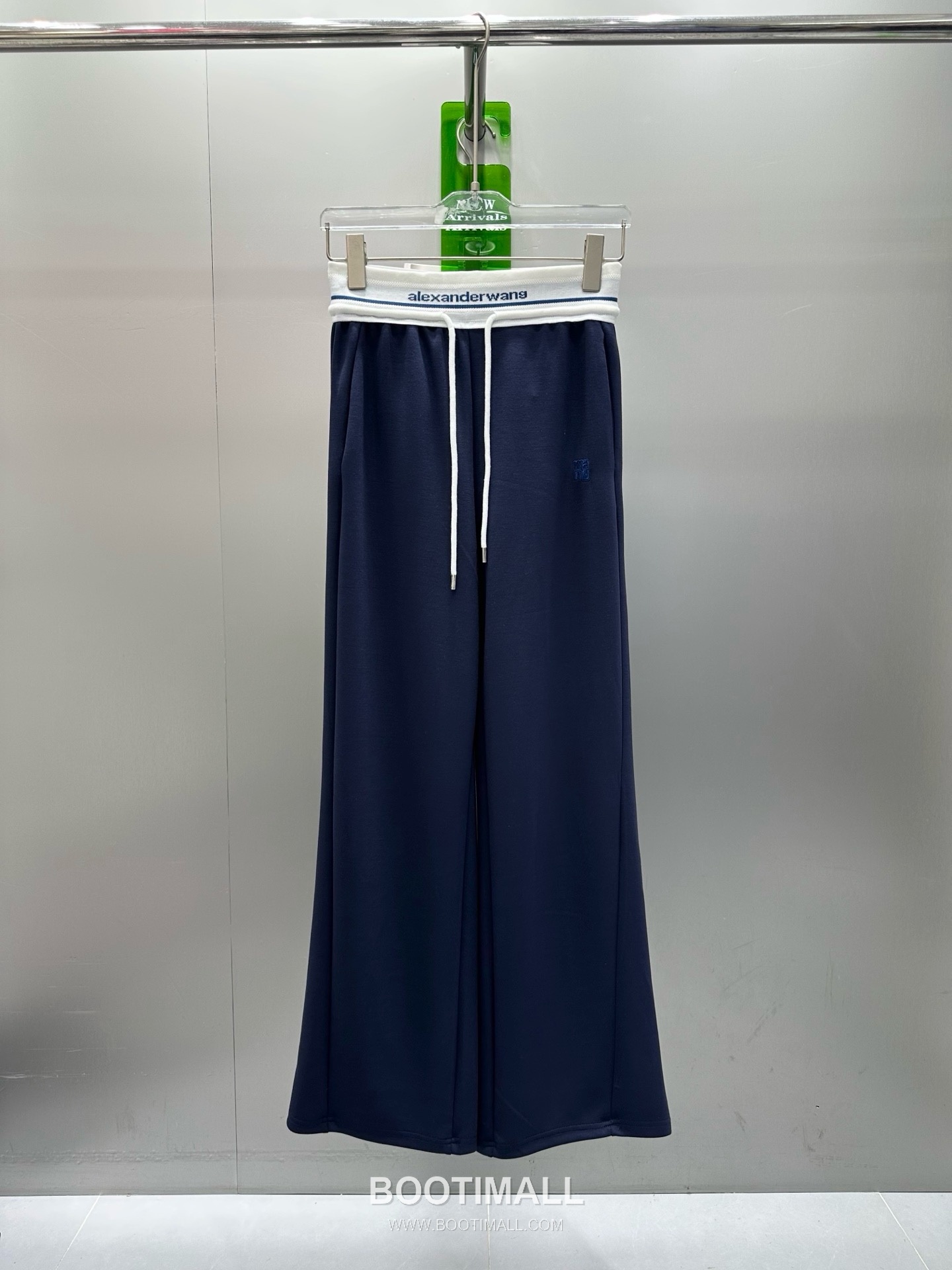 Alexander Wang SS26 Logo Tape High Waist Wide Leg Pants 알렉산더왕 로고 테이프 하이웨이스트 와이드 레그 팬츠 10