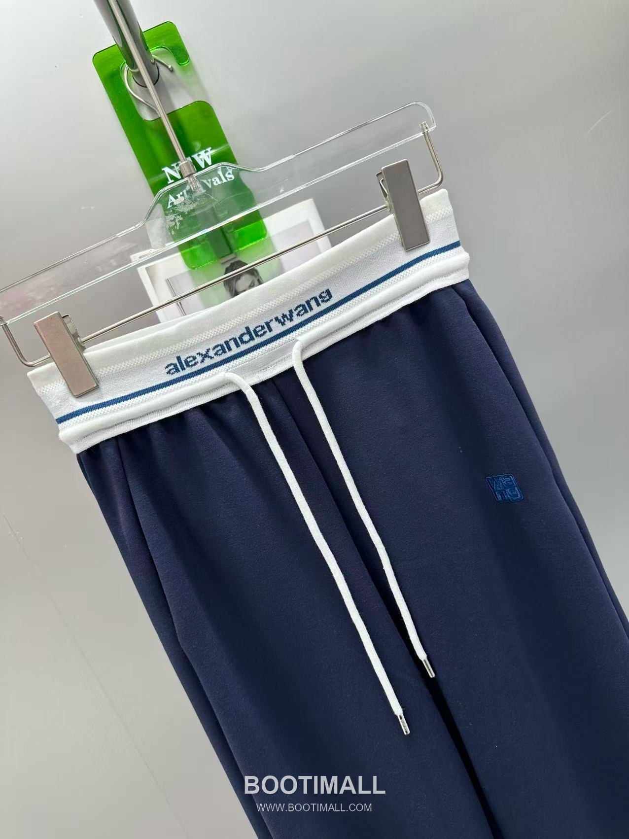 Alexander Wang SS26 Logo Tape High Waist Wide Leg Pants 알렉산더왕 로고 테이프 하이웨이스트 와이드 레그 팬츠 13