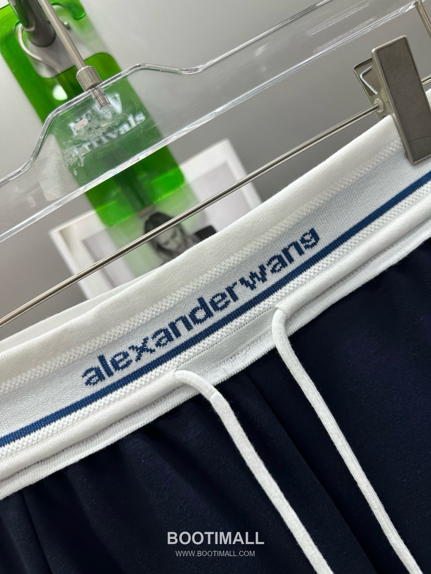 Alexander Wang SS26 Logo Tape High Waist Wide Leg Pants 알렉산더왕 로고 테이프 하이웨이스트 와이드 레그 팬츠 14
