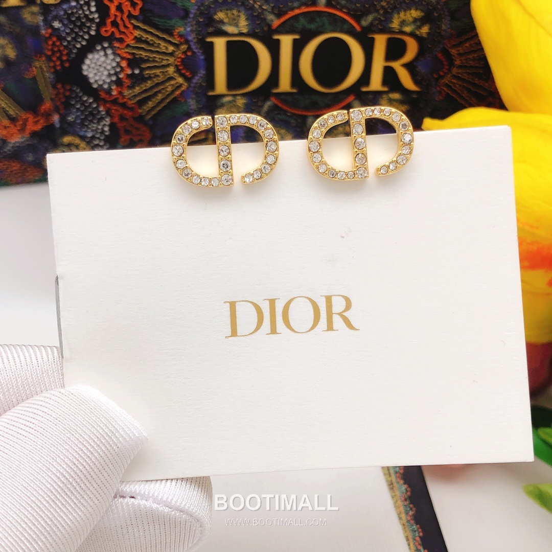 Christian Dior Petit CD Stud Earrings 크리스찬 디올 쁘띠 CD 스터드 귀걸이 2