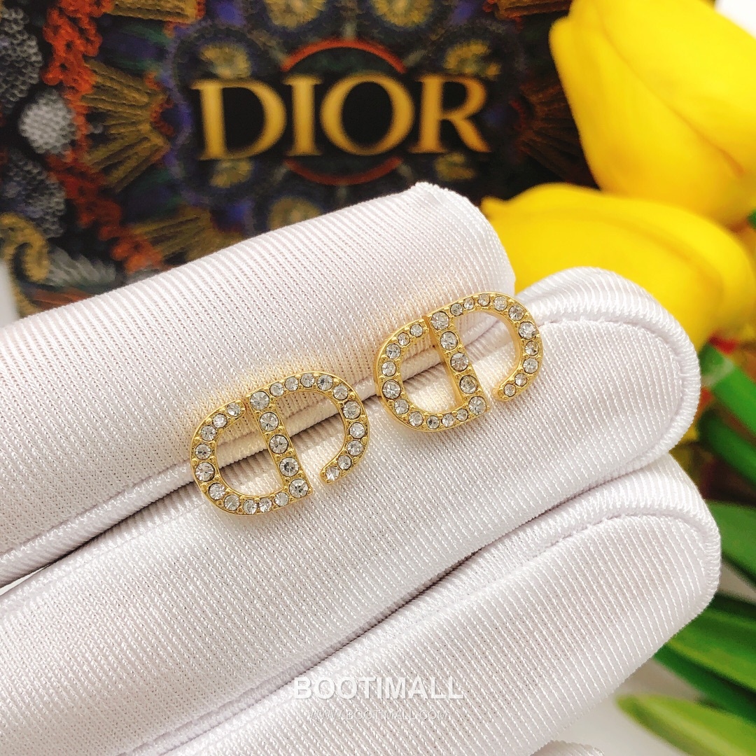 Christian Dior Petit CD Stud Earrings 크리스찬 디올 쁘띠 CD 스터드 귀걸이 3