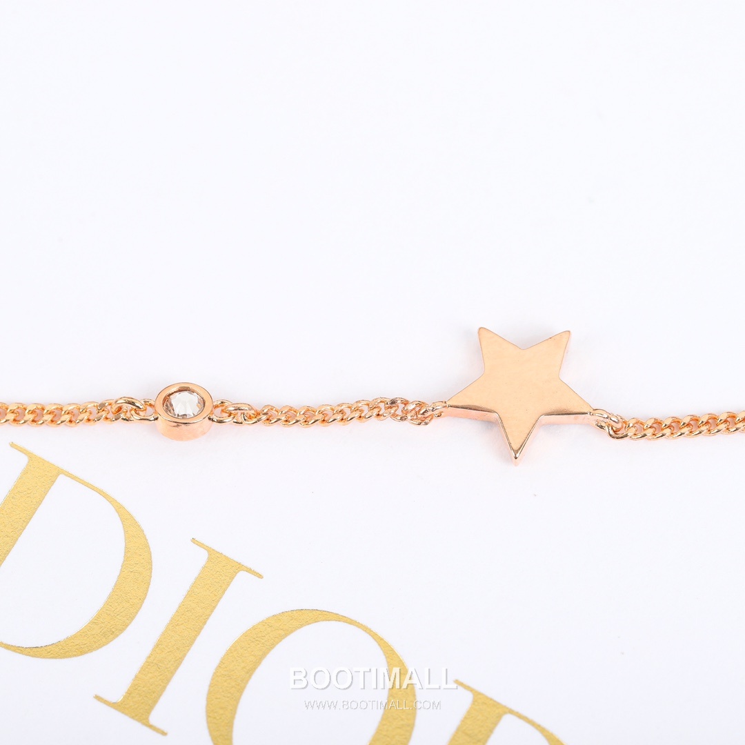 Christian Dior CD Star Double Layer Crystal Necklace 크리스찬 디올 CD 스타 더블 레이어 크리스탈 네크리스 4