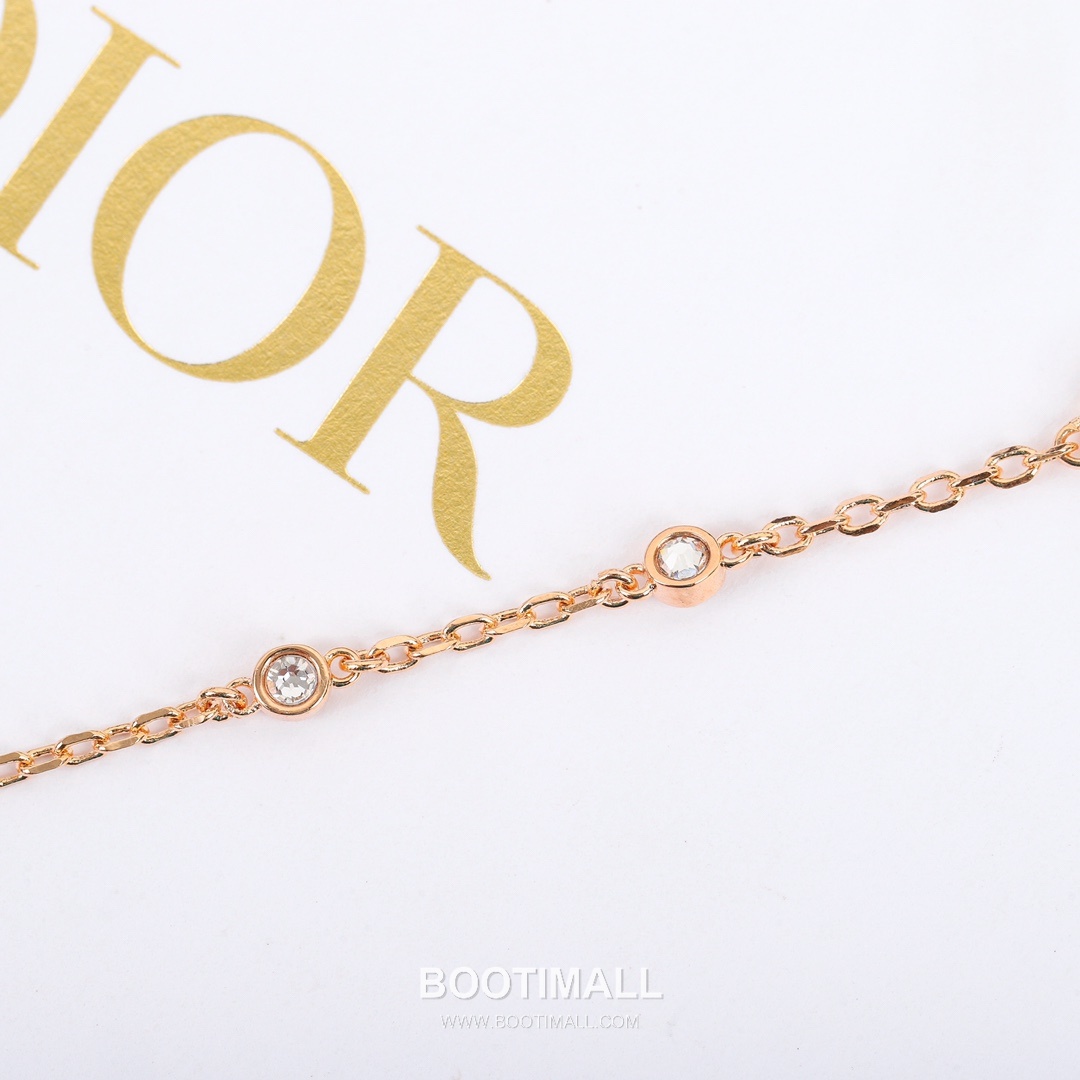 Christian Dior CD Star Double Layer Crystal Necklace 크리스찬 디올 CD 스타 더블 레이어 크리스탈 네크리스 5