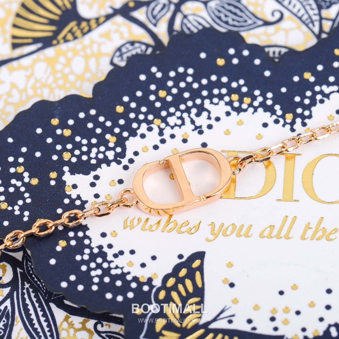 Christian Dior CD Star Double Layer Crystal Necklace 크리스찬 디올 CD 스타 더블 레이어 크리스탈 네크리스 7