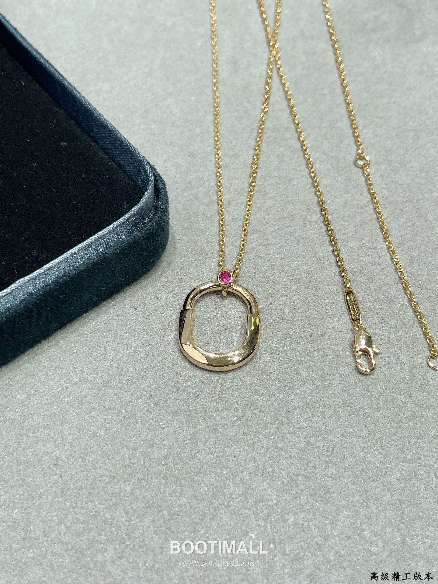 Tiffany & Co. Tiffany Lock Pink Diamond Pendant Necklace 티파니 락 핑크 다이아몬드 펜던트 네크리스 8