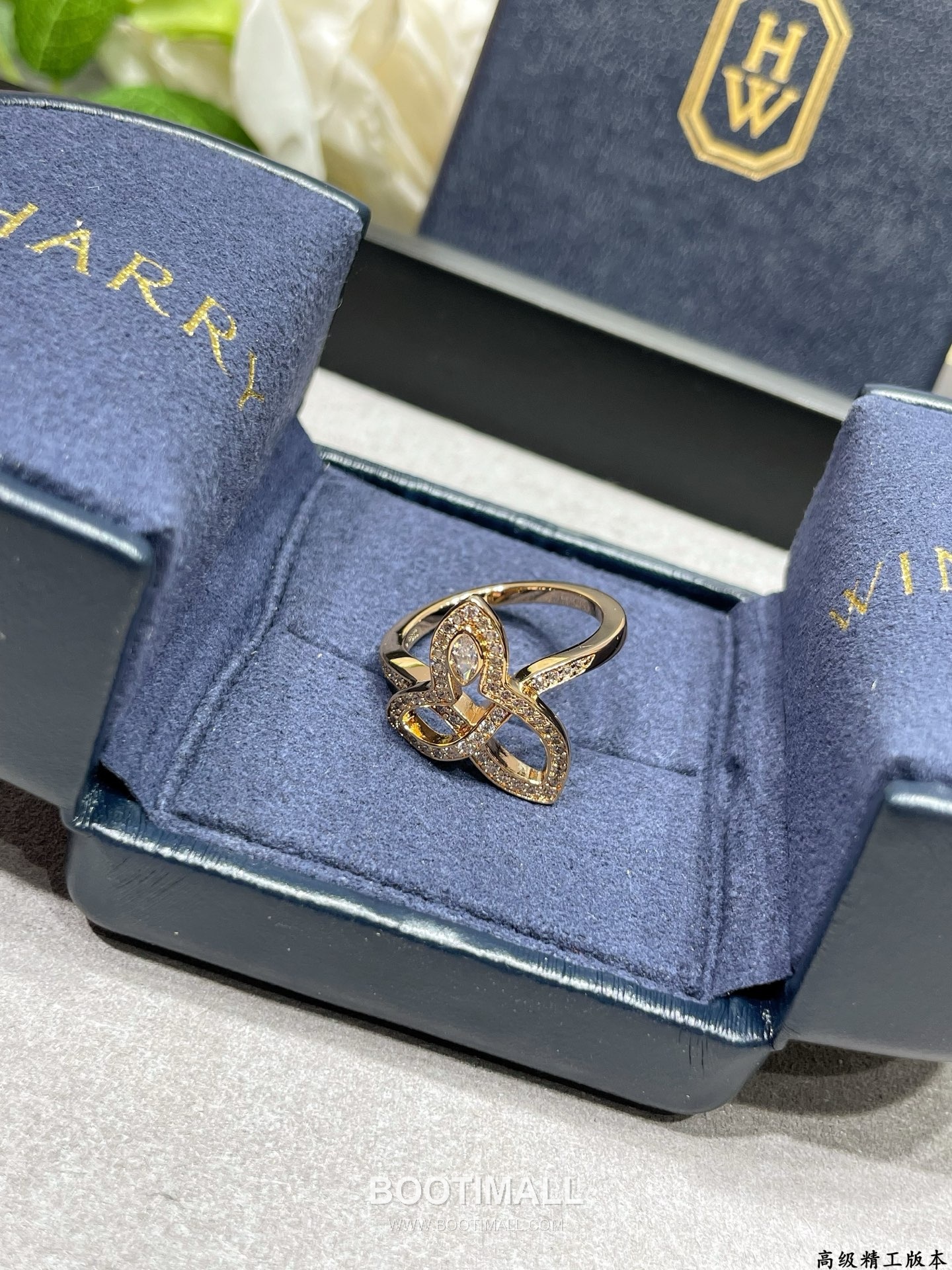 Harry Winston Lily Cluster Diamond Ring 해리 윈스턴 릴리 클러스터 다이아몬드 링 6