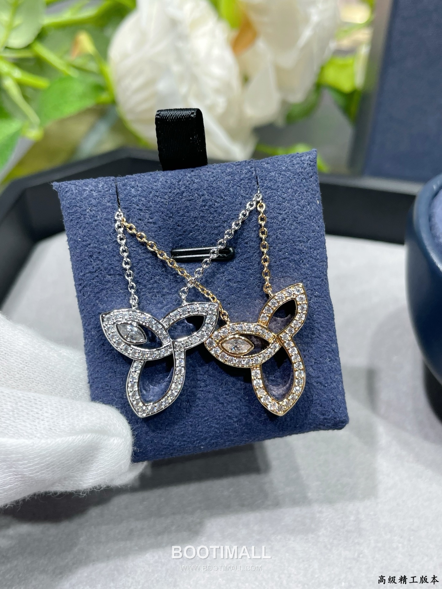 Harry Winston Lily Cluster Diamond Pendant Necklace 해리 윈스턴 릴리 클러스터 다이아몬드 펜던트 네크리스 6