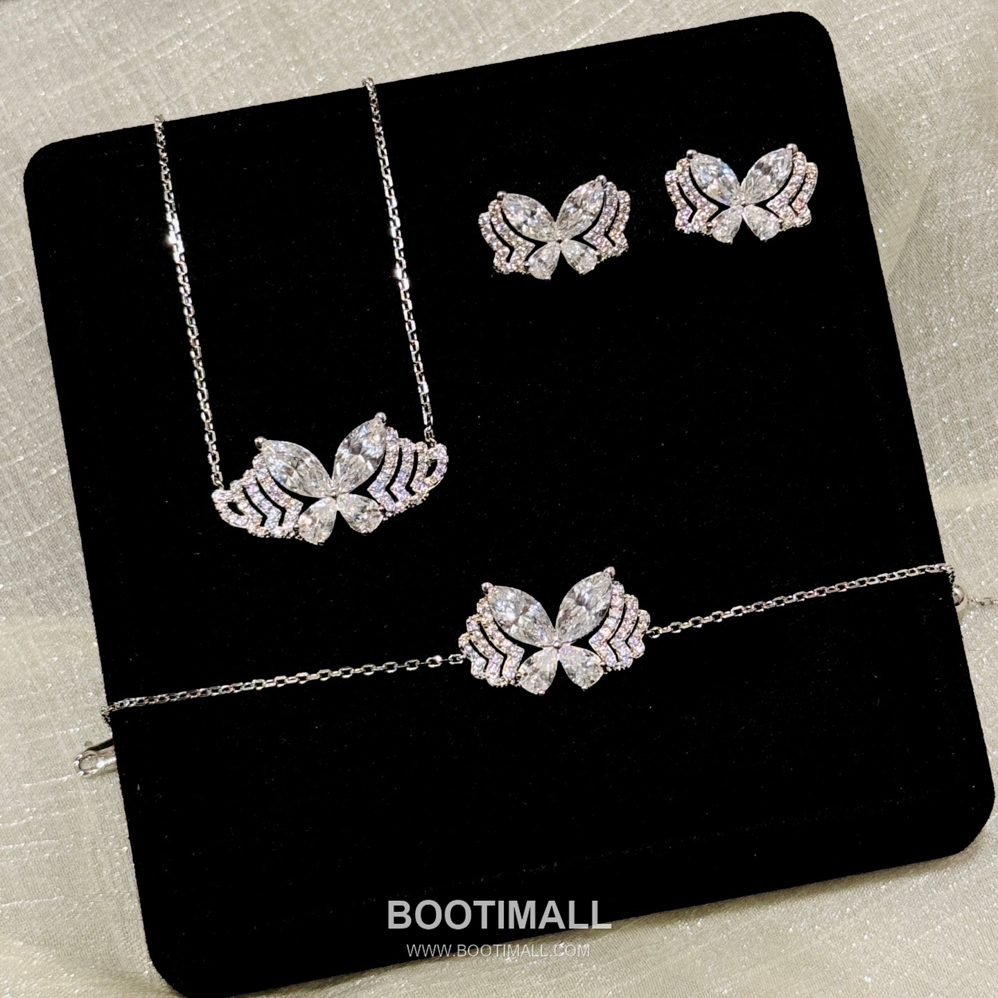 Marquise Butterfly Layered Diamond Bracelet 마르퀴즈 버터플라이 레이어드 다이아 브레이슬릿 6