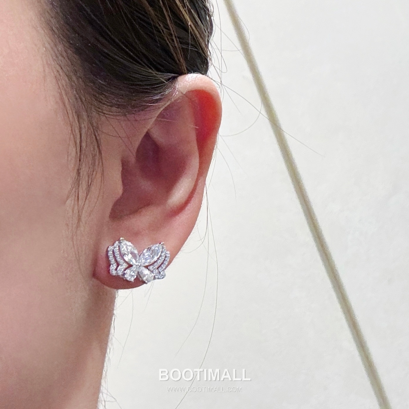 Marquise Butterfly Layered Diamond Stud Earrings 마르퀴즈 버터플라이 레이어드 다이아 스터드 이어링 2