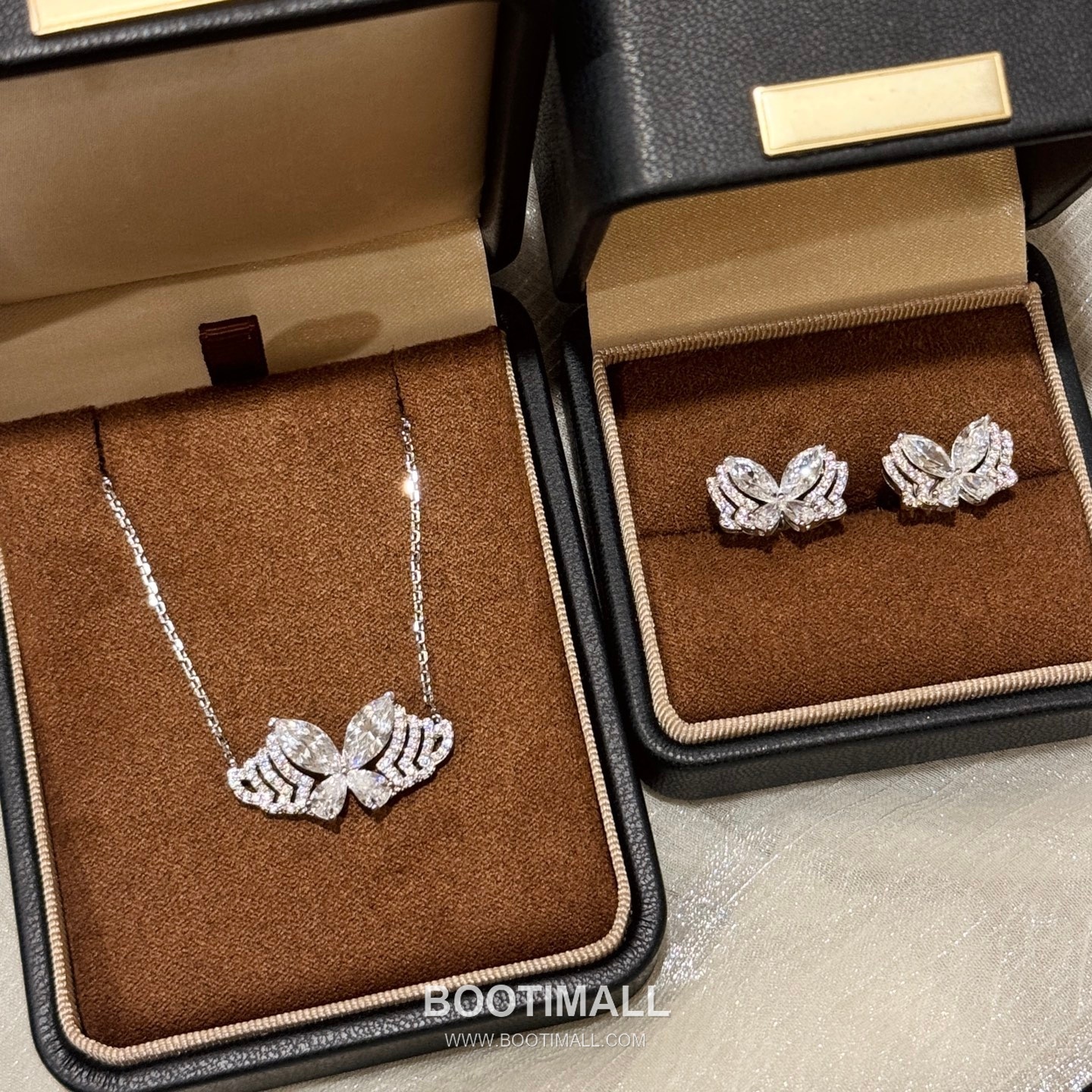 Marquise Butterfly Layered Diamond Stud Earrings 마르퀴즈 버터플라이 레이어드 다이아 스터드 이어링 9