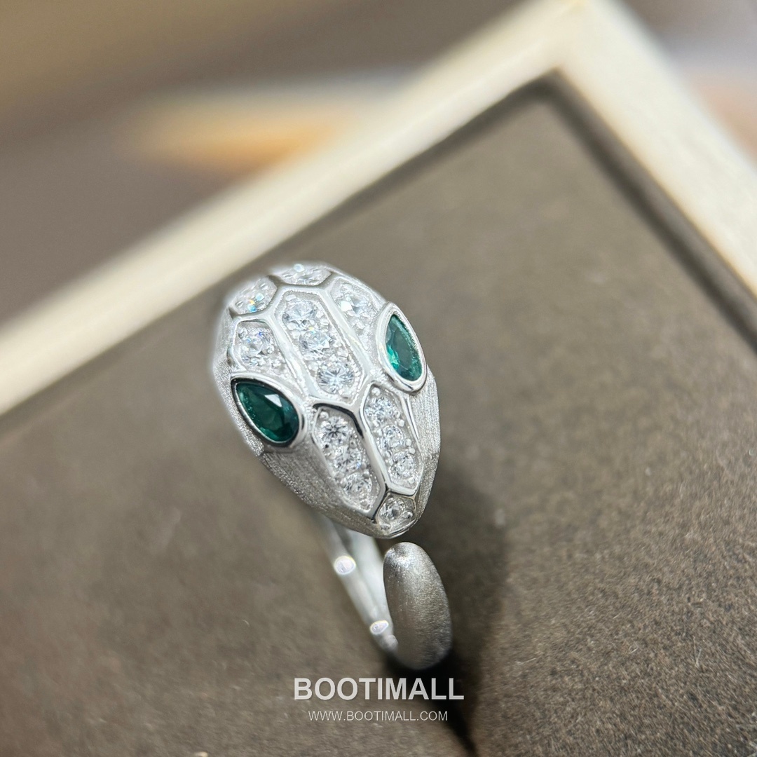 Serpent Open Ring Ruby Eyes Design 스네이크 오픈 링 루비 아이즈 디자인 반지 1