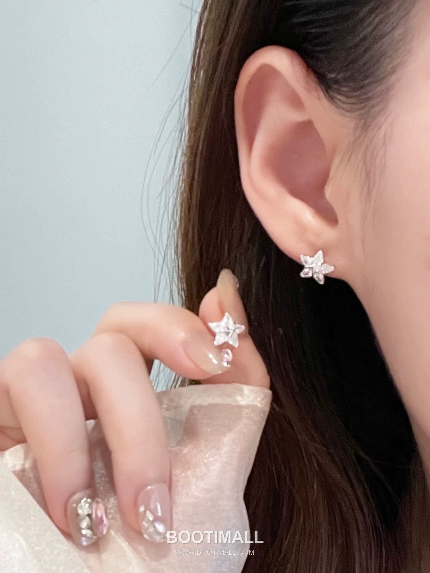 Star Crystal Stud Earrings Set 스타 크리스탈 스터드 이어링 세트 3