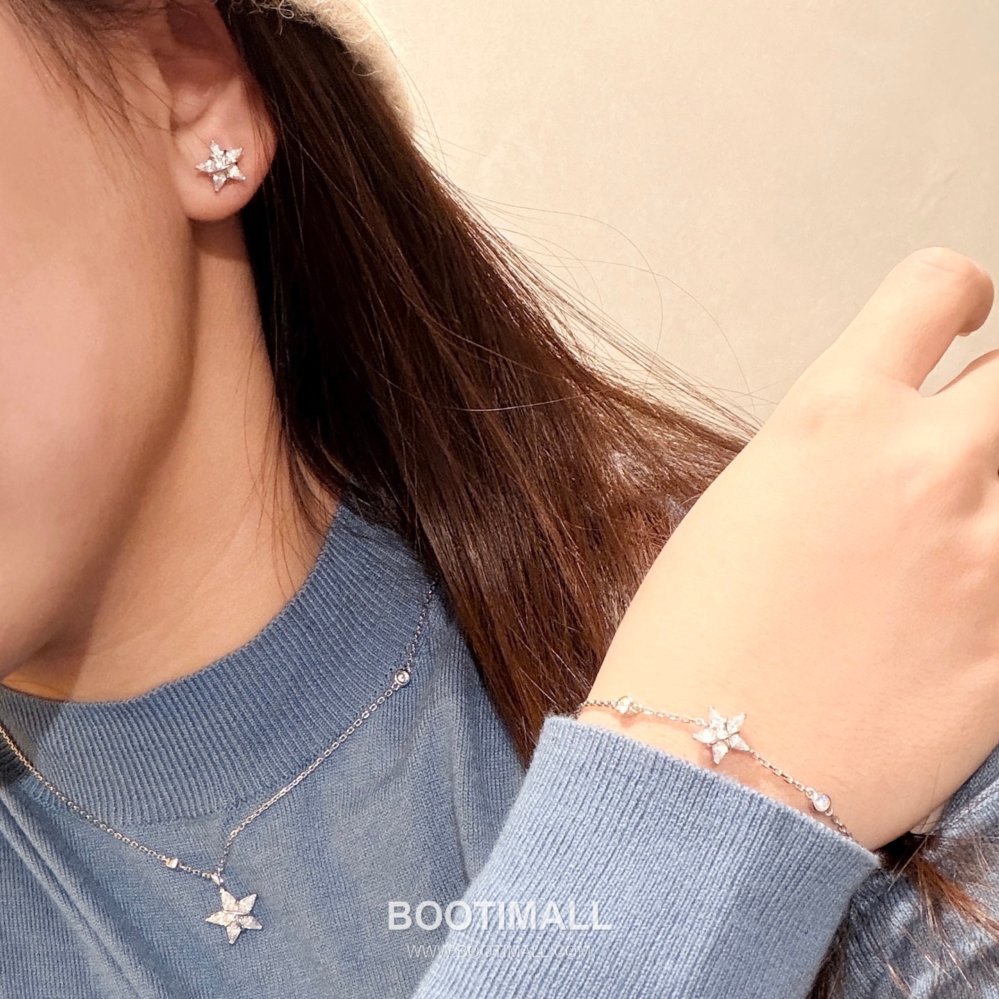 Star Crystal Stud Earrings Set 스타 크리스탈 스터드 이어링 세트 5