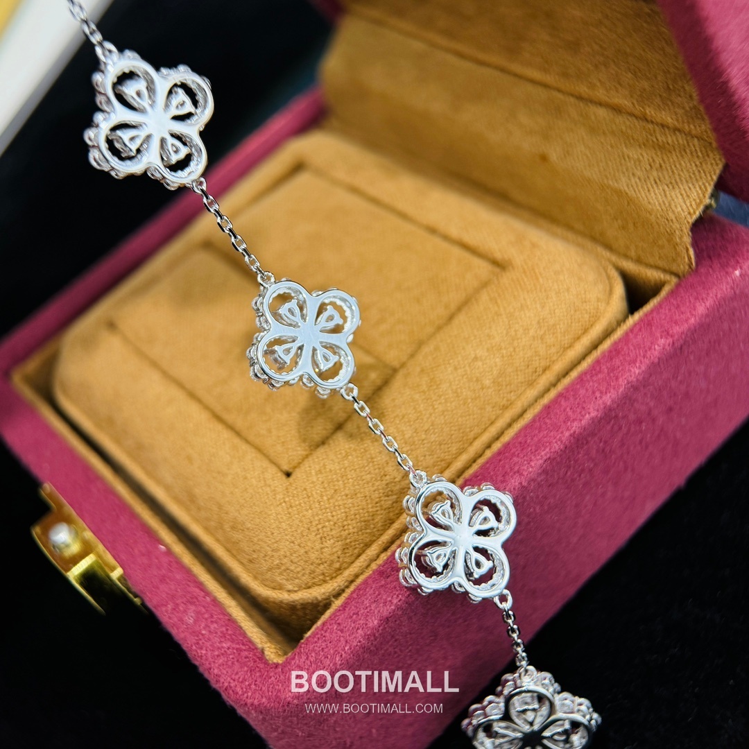 Harry Winston Lily Cluster Five Motif Diamond Bracelet 해리 윈스턴 릴리 클러스터 파이브 모티프 다이아몬드 브레이슬릿 6