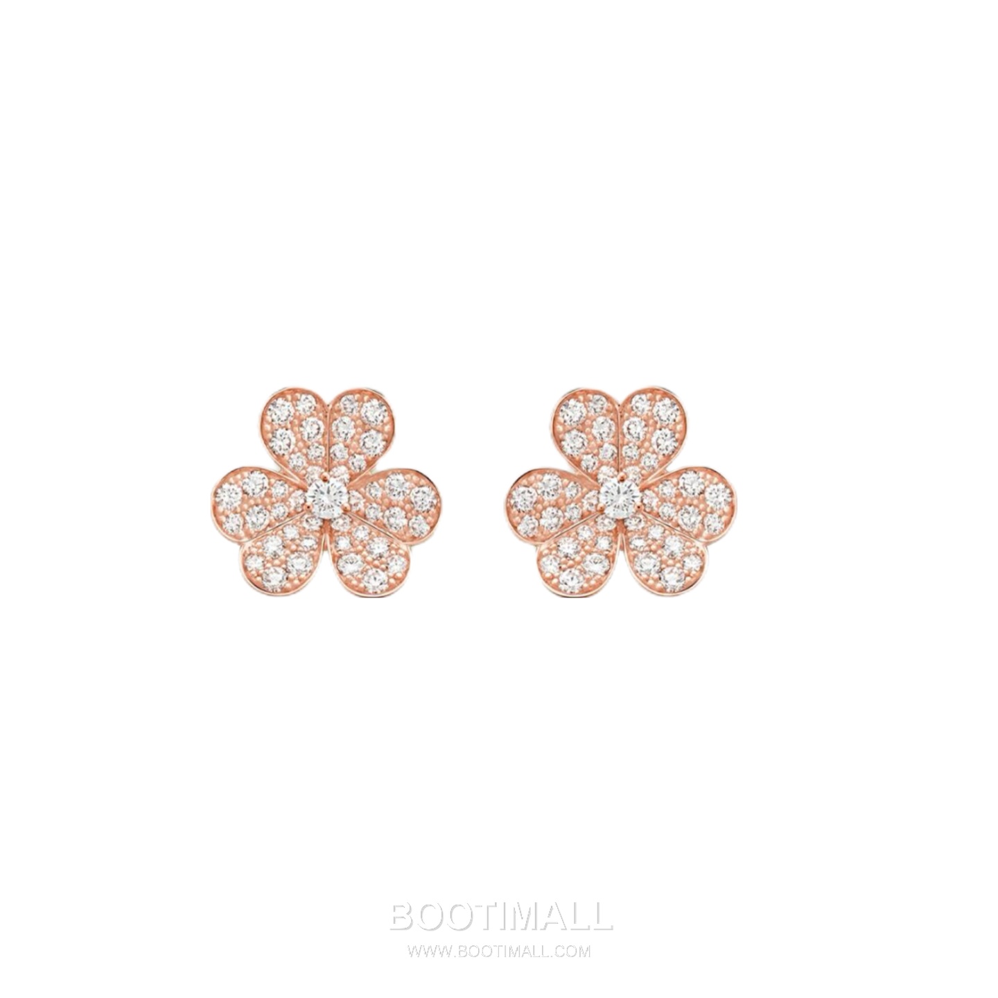 Van Cleef & Arpels Frivole Full Pavé Large Flower Earrings 반클리프 아펠 프리볼 풀 파베 라지 플라워 이어링 7