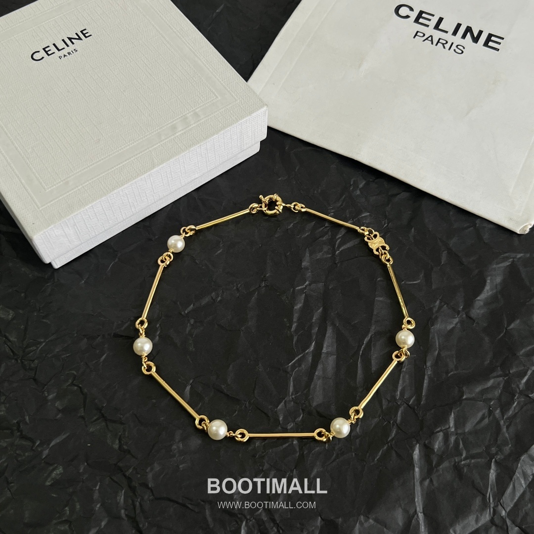 CELINE Statement Chain Necklace 셀린느 스테이트먼트 체인 네크리스 2