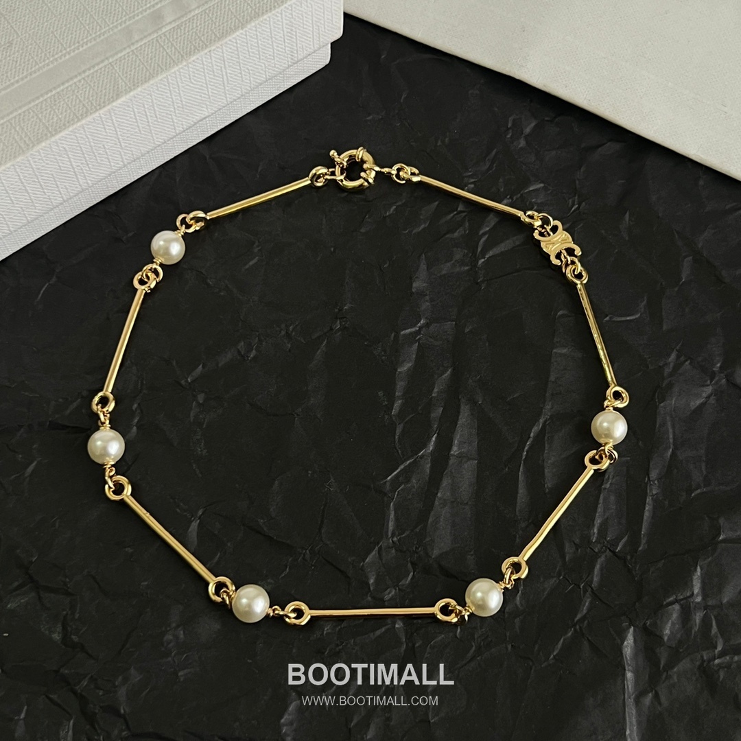 CELINE Statement Chain Necklace 셀린느 스테이트먼트 체인 네크리스 4