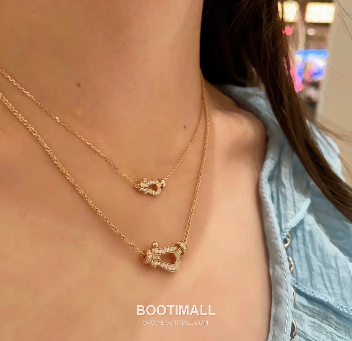 Fred Force 10 Horseshoe Buckle Necklace 프레드 포스텐 호스슈 버클 네크리스 13