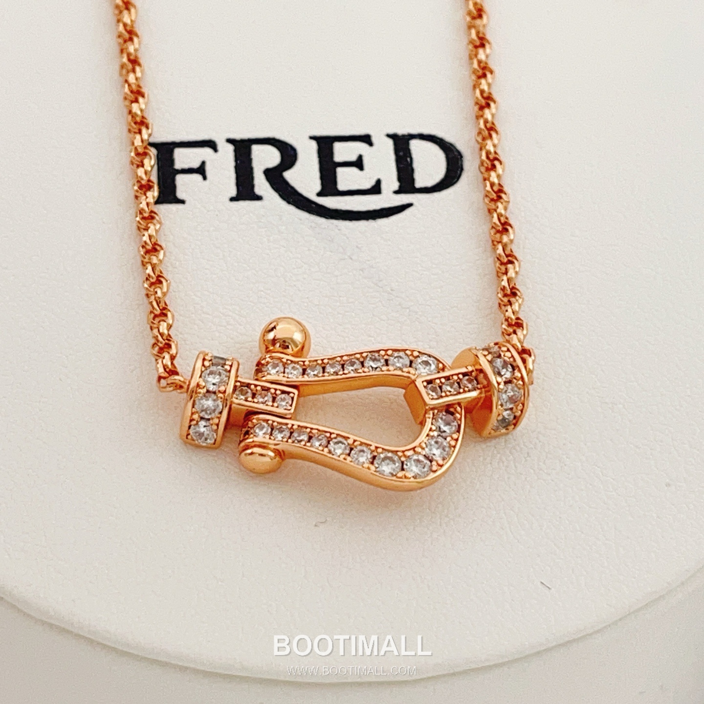Fred Force 10 Horseshoe Buckle Necklace 프레드 포스텐 호스슈 버클 네크리스 1