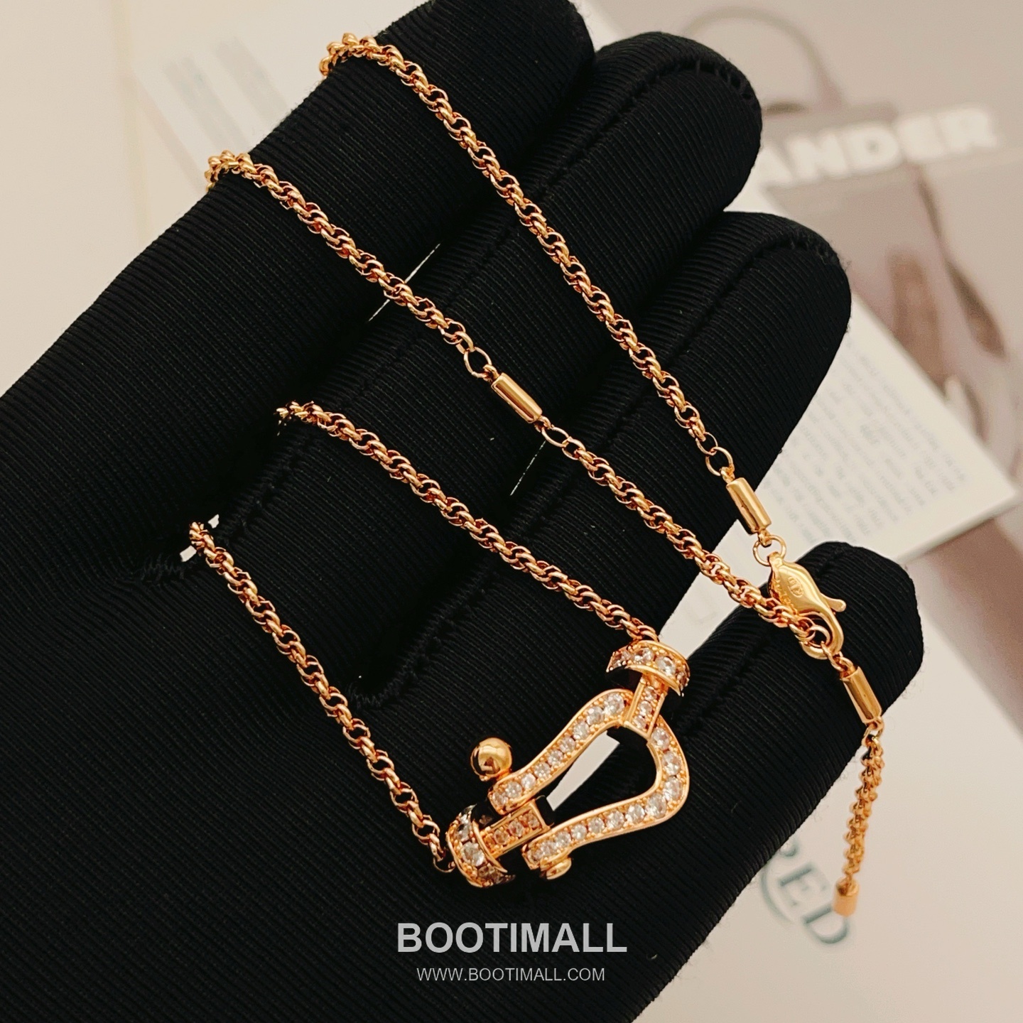 Fred Force 10 Horseshoe Buckle Necklace 프레드 포스텐 호스슈 버클 네크리스 3