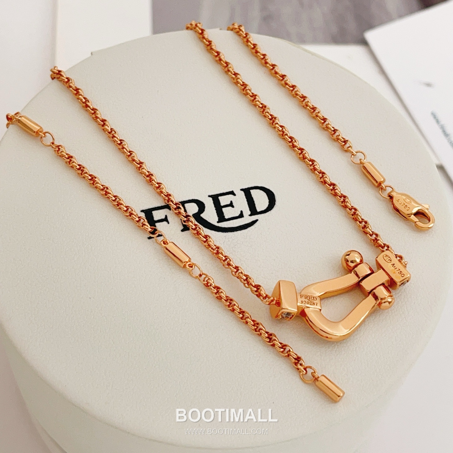 Fred Force 10 Horseshoe Buckle Necklace 프레드 포스텐 호스슈 버클 네크리스 4