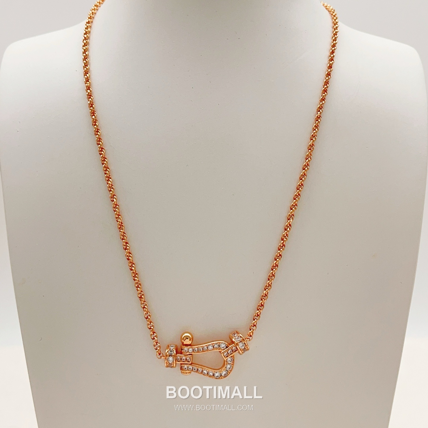 Fred Force 10 Horseshoe Buckle Necklace 프레드 포스텐 호스슈 버클 네크리스 6