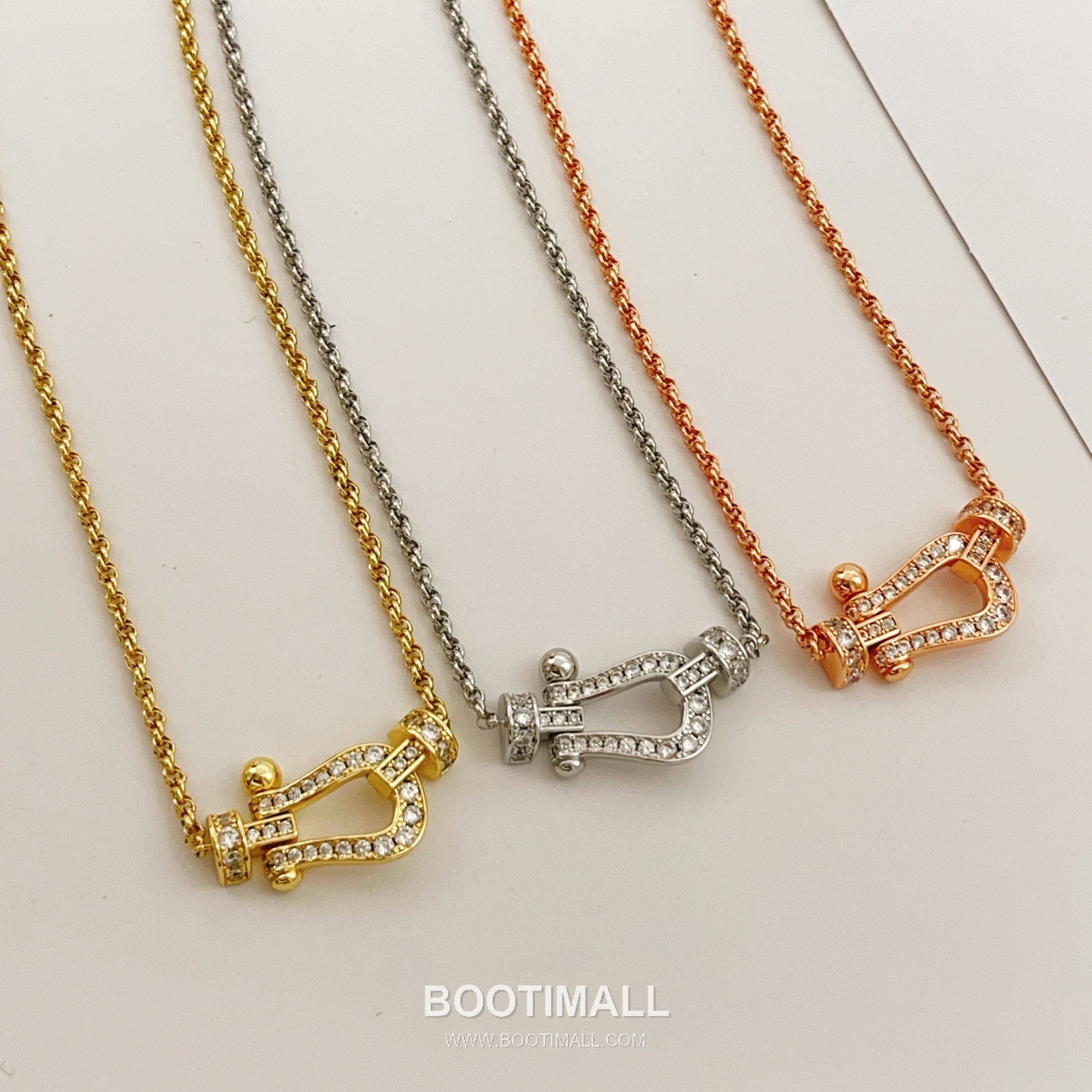 Fred Force 10 Horseshoe Buckle Necklace 프레드 포스텐 호스슈 버클 네크리스 7