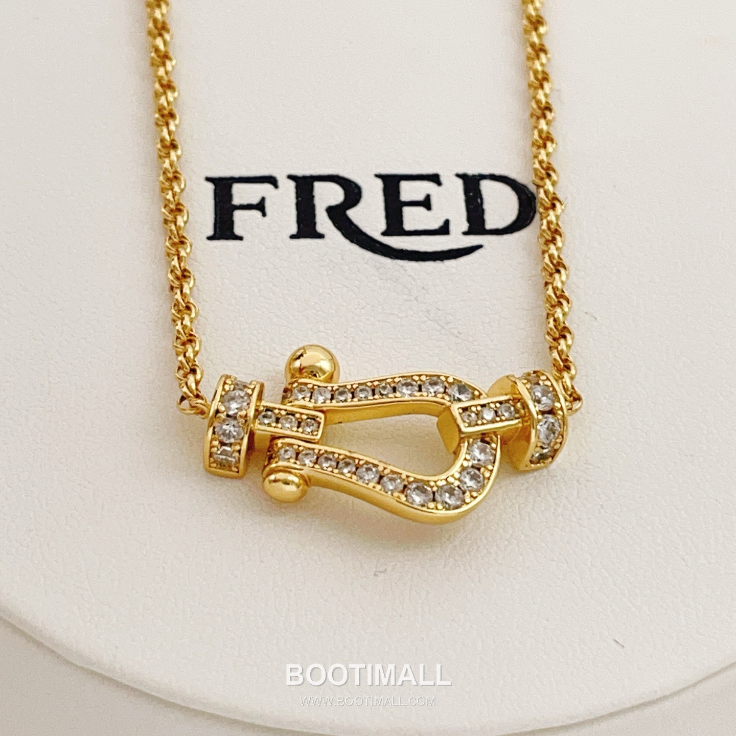 Fred Force 10 Horseshoe Buckle Necklace 프레드 포스텐 호스슈 버클 네크리스 1