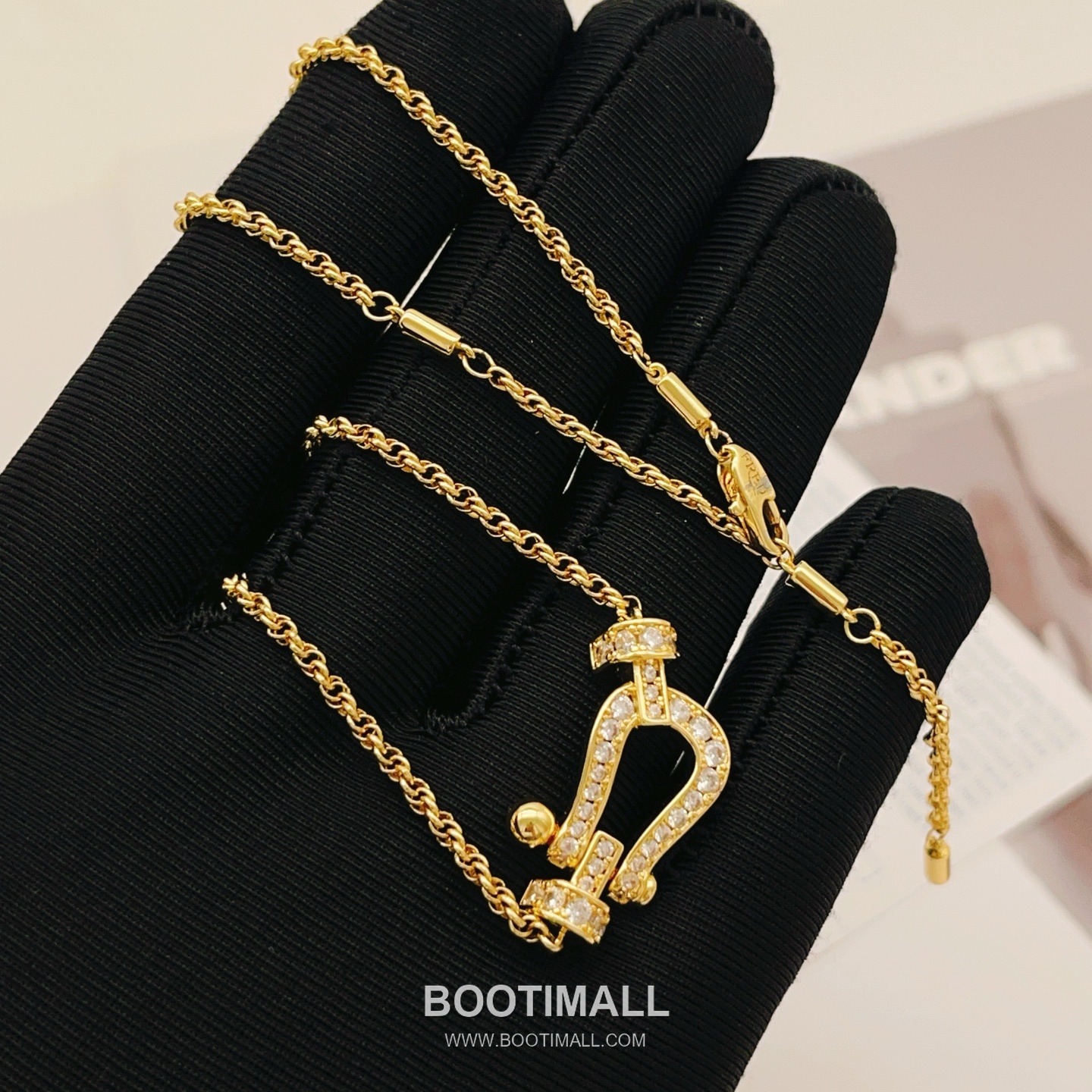 Fred Force 10 Horseshoe Buckle Necklace 프레드 포스텐 호스슈 버클 네크리스 5