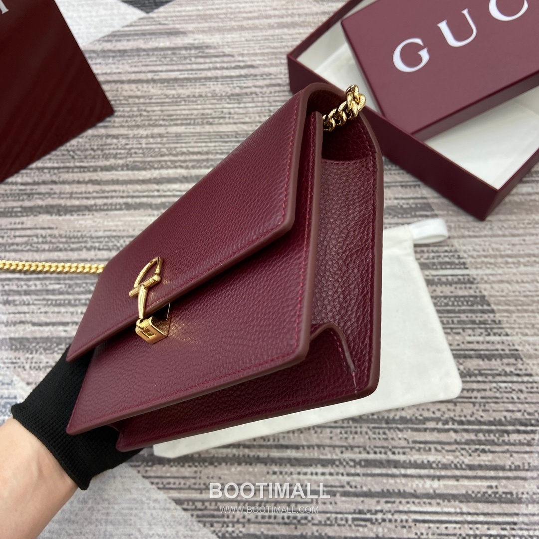 Gucci Softbit Horsebit Leather Shoulder Bag 837373 구찌 소프트빗 마마장식 레더 숄더백 20cm 5